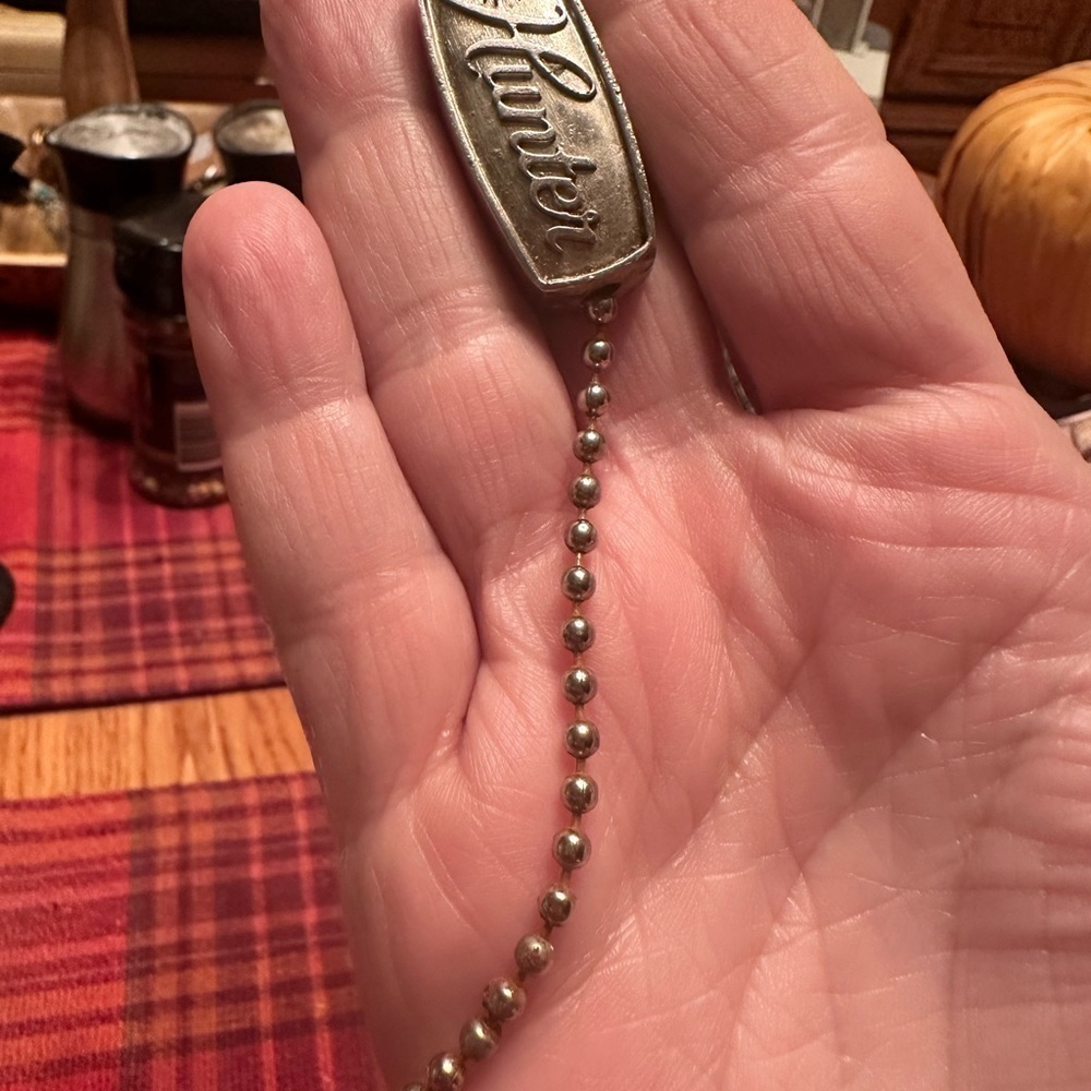 Hunter Silver Pull Chain - Picture 3 of 7